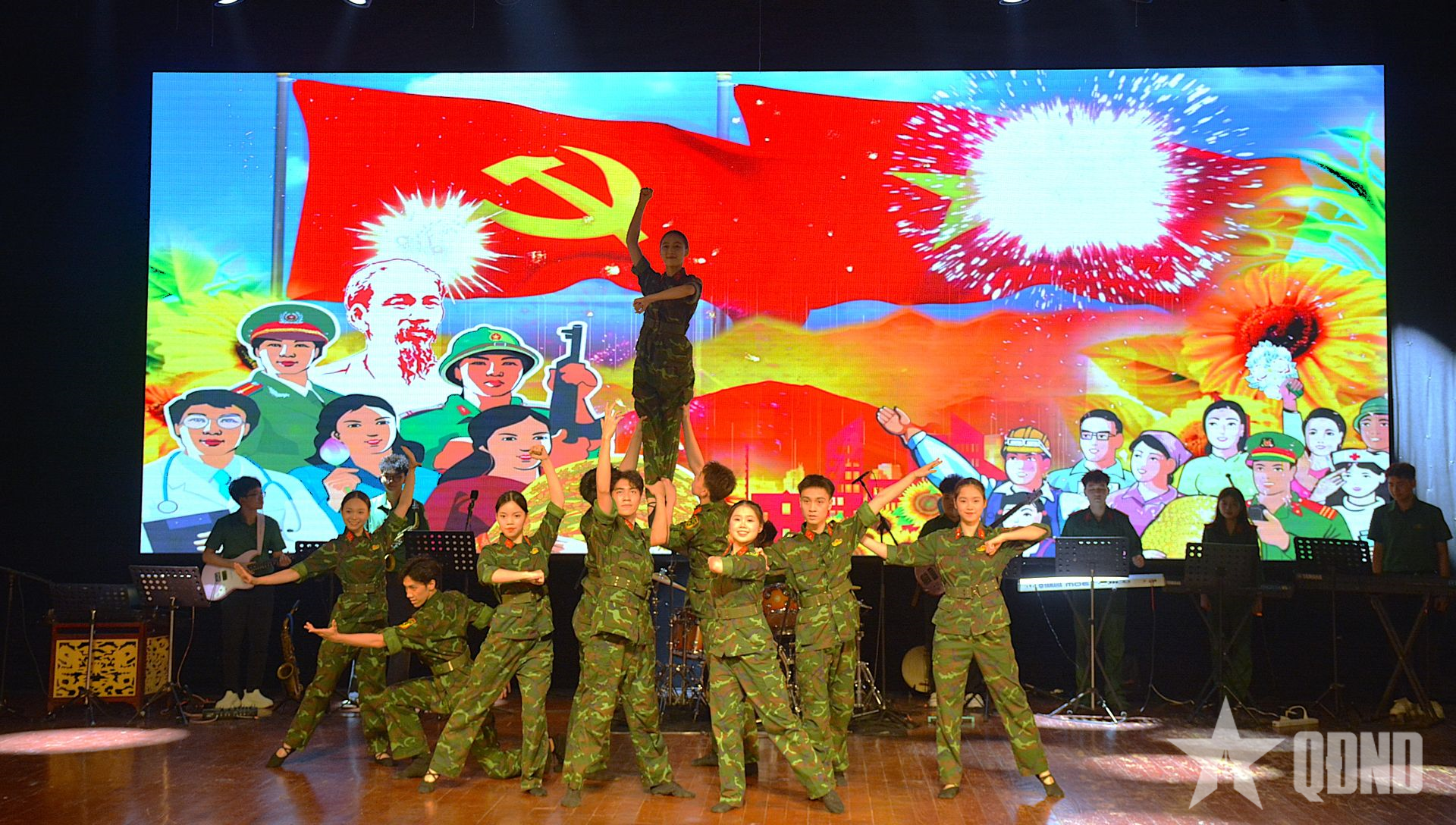 Sôi nổi Hội thi “Đoàn viên tranh tài” tại Trường Đại học Văn hóa Nghệ thuật Quân đội